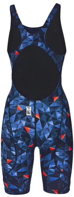 Combinaison De Natation Femme Arena Powerskin ST 2.0 Dos Ouvert Turquoise /Orange -Swim Zone Soldes 000812 801 b