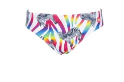Maillot De Bain Arena Homme Crazy Zebras Brief Multicolor -Swim Zone Soldes 002908 850 m crazy zebras brief 005 f s