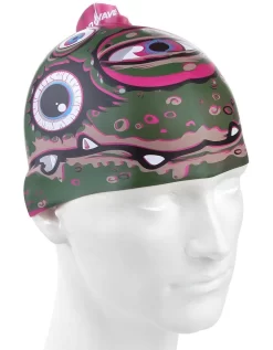 Bonnet Silicone De Natation Madwave Junior Monster