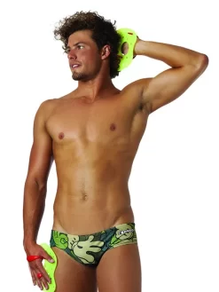 Maillot De Bain Okeo Homme Oleg Vert
