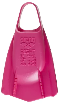 Palmes Courtes De Natation Silicone Arena Powerfin Pro Pink -Swim Zone Soldes 1e207 095 powerfin pro 006 b s