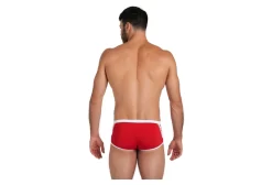 Maillot De Bain Arena Homme Arena ICONS Red White -Swim Zone Soldes 230651862f0d8f968c028