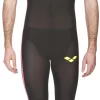 Combinaison De Natation Eau Libre Homme Arena Powerskin R-Evo+ Open Water Dos Fermé Black / Fluo Yellow
