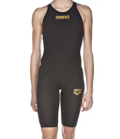 Combinaison De Natation Femme Arena Carbon Flex Vx Dos Ouvert Dark Grey / Black