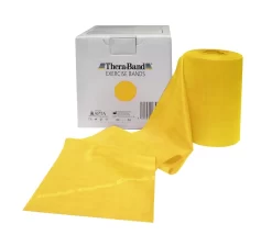 Renforcement Musculaire Thera-Band Bande Latex 45.5m Jaune