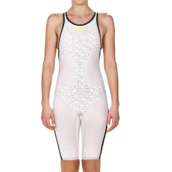Combinaison De Natation Femme Arena Carbon Air Edition 2018 Dos Ouvert Blanc