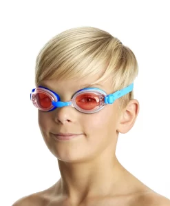 Lunettes De Natation Speedo Junior Jet Bleu / Orange 9298C103 -Swim Zone Soldes 8 092988434 bleu orange