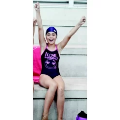 Maillot De Bain Arena Fille Lovely Kids Navy -Swim Zone Soldes 8080955c3fc67ad801d