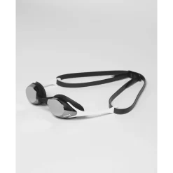 Lunettes De Compétition Arena Cobra Swipe Mirror Silver White -Swim Zone Soldes arena okulary cobra swipe mirror black silver white3