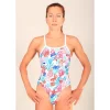 Maillot De Bain De Natation Femme Mako Aumakua Coral White