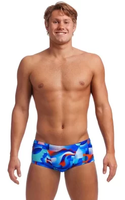 Maillot De Bain Funky Trunks Homme Classic - Battle Blue