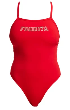 Maillot De Bain Funkita Femme Tie Me Tight - Fire -Swim Zone Soldes fks001l02598 4