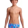 Maillot De Bain Funky Trunks Garçon Flaming Vegas Bleu