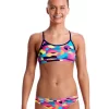Maillot De Bain Funkita 2 Pièces Fille Mad Mist Rose