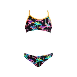 Maillot De Bain Funkita 2 Pièces Fille Palm Drive Noir -Swim Zone Soldes fs02g palm drive 4166 scaled