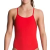 Maillot De Bain Funkita Fille Diamond Back - Still Red