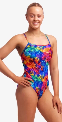 Maillot De Bain Funkita Femme Single Strap - Ocean Galaxy -Swim Zone Soldes fs15l71552 3