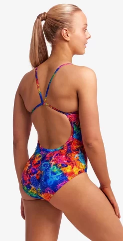 Maillot De Bain Funkita Femme Single Strap - Ocean Galaxy -Swim Zone Soldes fs15l71552 4