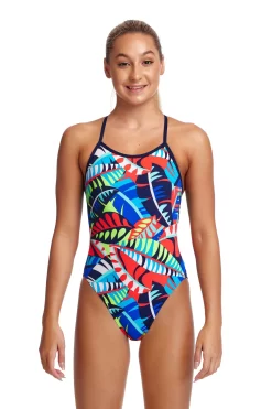 Maillot De Bain Funkita Fille Single Strap - Face Palm
