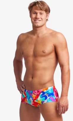 Maillot De Bain Funky Trunks Homme Trunks - Messy Monet -Swim Zone Soldes ft30m71536 3