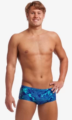 Maillot De Bain Funky Trunks Homme Trunks - Deep Blue -Swim Zone Soldes ft30m71562 2