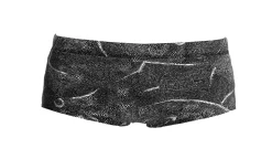 Maillot De Bain Funky Trunks Garçon Crack Up Noir -Swim Zone Soldes ft32b crack up 0771 0