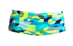 Maillot De Bain Funky Trunks Garçon Sand Storm Bleu -Swim Zone Soldes ft32b sand storm 0785 0