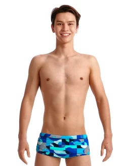 Maillot De Bain Funky Trunks Garçon Sea Spray Bleu
