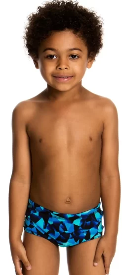 Maillot De Bain Funky Trunks Enfant Garçon Light Speed Bleu