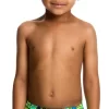 Maillot De Bain Funky Trunks Enfant Garçon Petrol Pants Vert