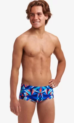 Maillot De Bain Funky Trunks Garçon Trunks - Mad Mirror -Swim Zone Soldes fts010b71491 3