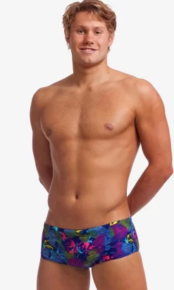 Maillot De Bain Funky Trunks Homme Sidewinder - Oyster Saucy -Swim Zone Soldes fts010m71561 1