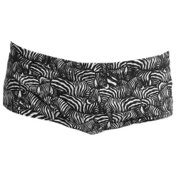 Maillot De Bain Funky Trunks Garçon Zebra Crossing Noir -Swim Zone Soldes funky trunks eco classic 0