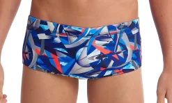 Maillot De Bain Funky Trunks Garçon Futurismo Bleu -Swim Zone Soldes futurismo 8