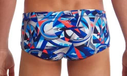 Maillot De Bain Funky Trunks Garçon Futurismo Bleu -Swim Zone Soldes futurismo 9