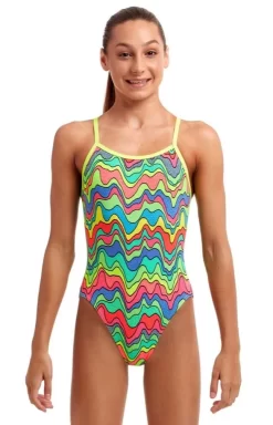 Maillot De Bain Funkita Fille Single Strap Body Contour