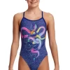 Maillot De Bain Funkita Fille Single Strap Snake It Off