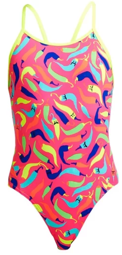 Maillot De Bain Funkita Fille Diamond Back So Hot -Swim Zone Soldes g so hot