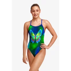 Maillot De Bain Funkita Fille Single Strap - Fly Girl Fly -Swim Zone Soldes girl fly f2