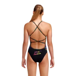 Maillot De Bain Funkita Fille Strapped In - Love Funky -Swim Zone Soldes girl love funky d