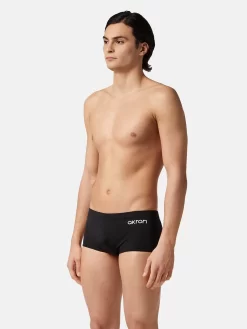 Maillot De Bain Natation Homme Akron Gus Trunk Black -Swim Zone Soldes gus trunk black3