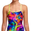 Maillot De Bain Funkita Femme Strapped In - Solar Flares