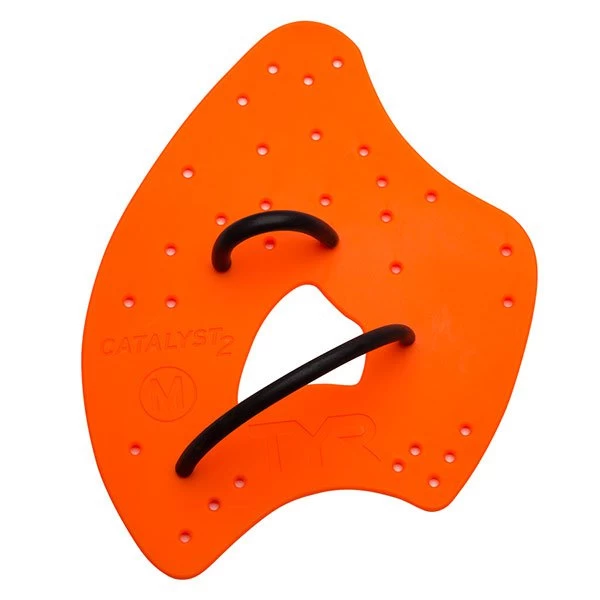 Plaquettes De Natation Tyr Catalyst 2 Orange XXS 1 Plaquettes De Natation Tyr Catalyst 2 Orange XXS