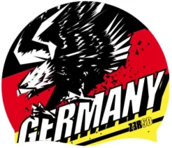 Bonnet Silicone De Natation Zerod National Pride - Germany