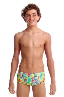 Maillot De Bain Funky Trunks Garçon Point Break Vert