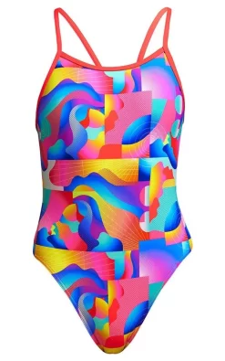Maillot De Bain Funkita Fille Single Strap - Radar Rage -Swim Zone Soldes radar rage girls3