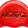 Bonnet Silicone De Natation France Natation Rouge