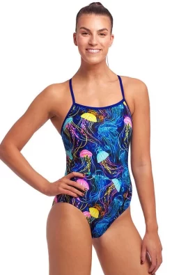 Maillot De Bain Funkita Femme Single Strap - Schwimma Stinga -Swim Zone Soldes schwimma ladies 1