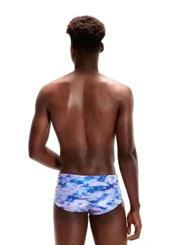 Maillot De Bain Homme SPEEDO Allover Digital 13.5cm Briefs - Clearwater Dawn -Swim Zone Soldes sp3 5