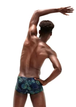 Maillot De Bain Homme SPEEDO Allover Digital 17cm Briefs - Jellyfish Glows -Swim Zone Soldes sp3 7